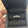 Aventine - ring med tre moissanitesteiner