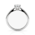 Ella - ensteinsforlovelsesring med moissanite
