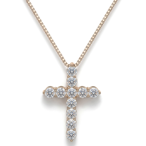 Divinity - korsanheng med moissanite