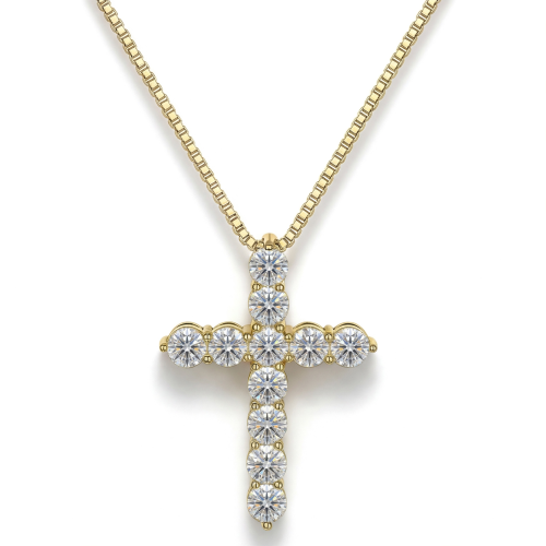 Divinity - korsanheng med moissanite