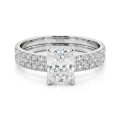 Celestial Harmony Set - Astra & Starlet moissanite-sett