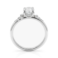 Ethereal Elegance Set - Ovaline & Serenella brudesett med moissanite og marquiseslipte aksentsteiner