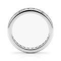 Zenora - alliansering med moissanite og kanalfatning