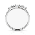 Quintella - jubileumsring med 5 moissanitesteiner