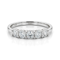 Quintella - jubileumsring med 5 moissanitesteiner
