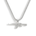 Valor - AK-47-anheng med moissanite