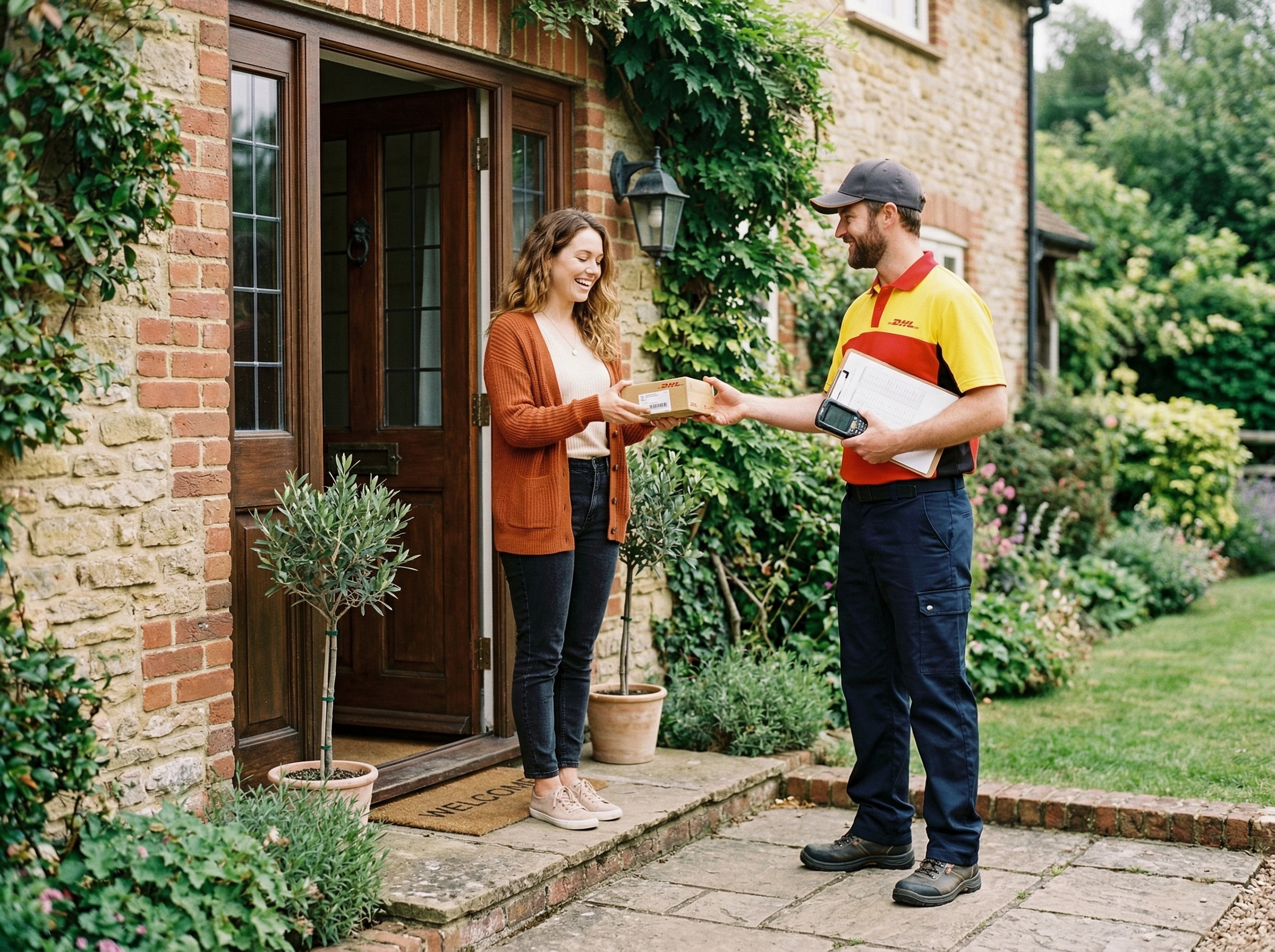 DHL Express-levering